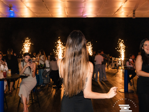 Cóctel nochevieja en ÁTICO VELES